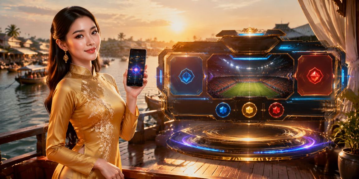 Người chơi esports tại Cần Thơ trong trang phục áo dài truyền thống