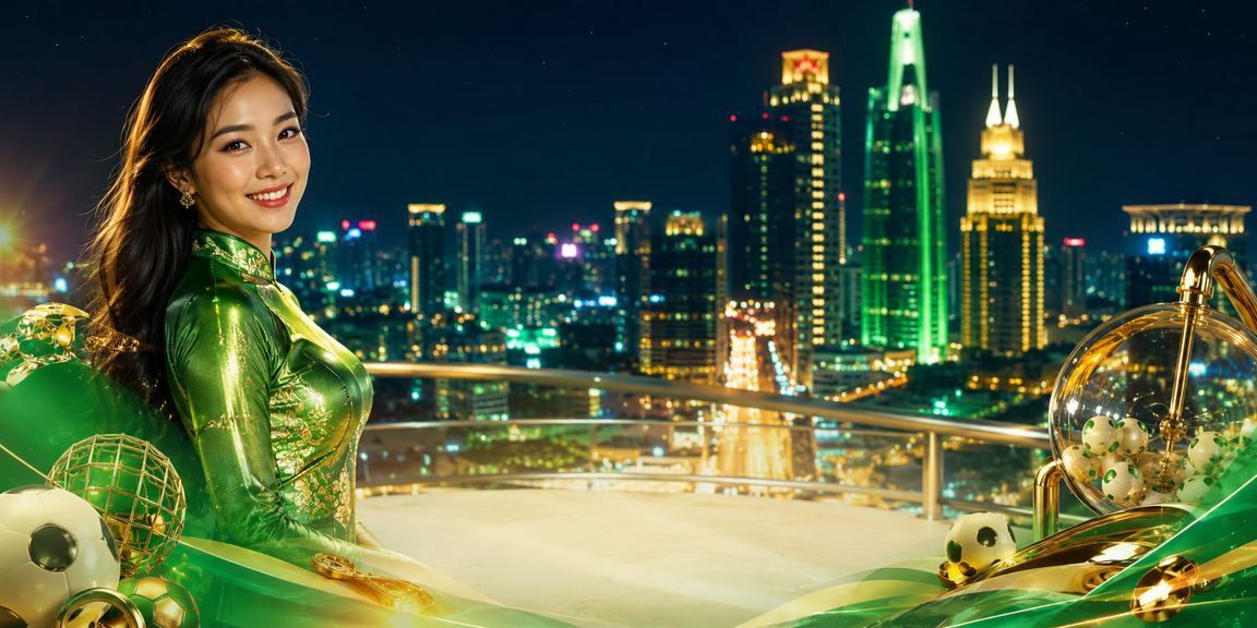 Người phụ nữ trong trang phục áo dài tham gia xổ số tại TP. Hồ Chí Minh
