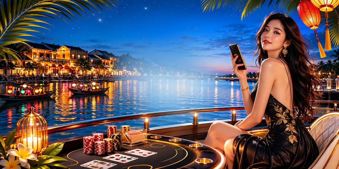 Không khí đèn lồng Hội An với game Baccarat và giải trí tại chỗ